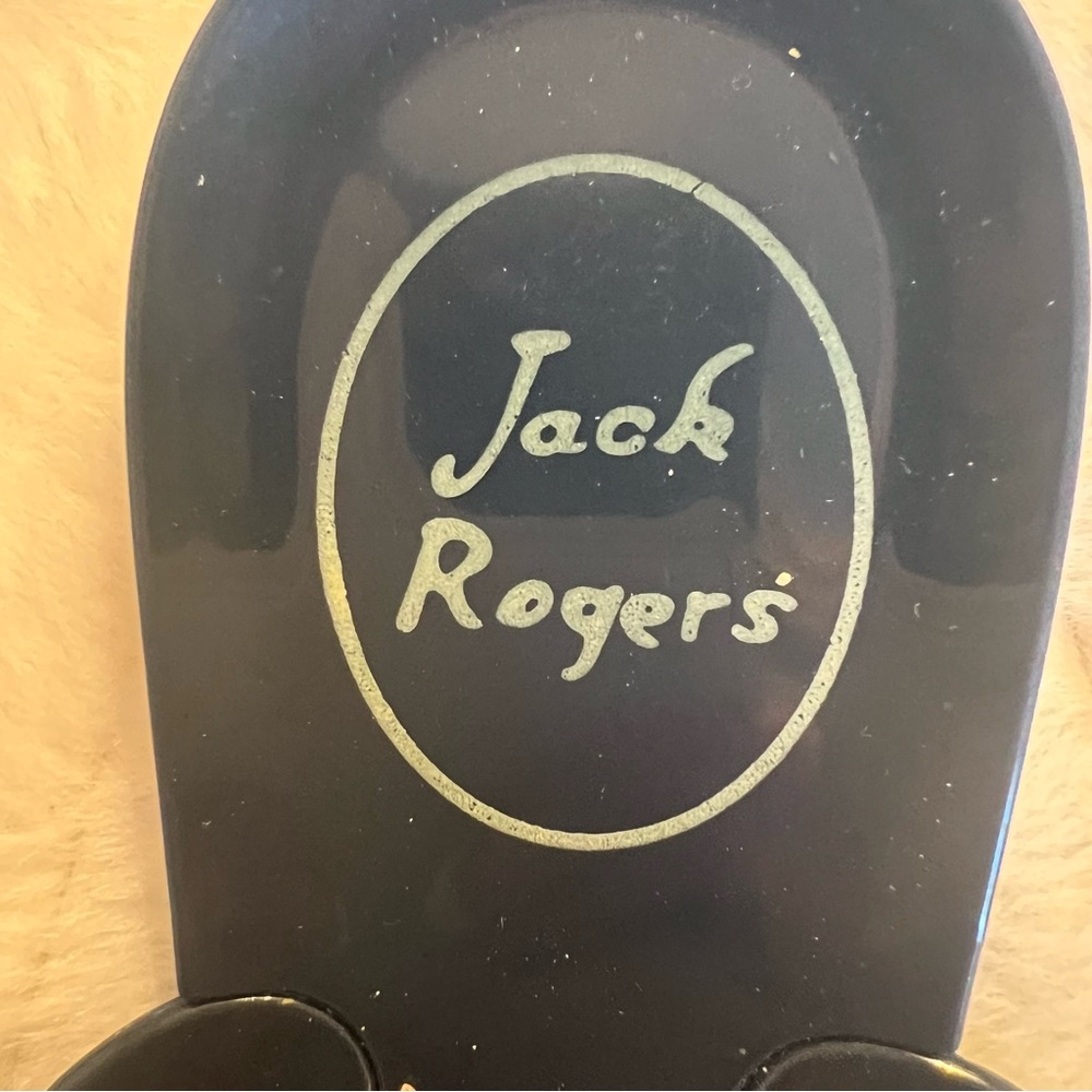 🏖️JACK ROGERS~ Navy Georgica Jelly
Sandals Flip Flops SIZE 6 - Picture 5 of 8